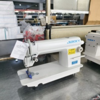 Machine à coudre plate haute vitesse JUKKY JK-8500, très vendue, excellente qualité et stabilité, avec table et moteur servo, pour usage industriel