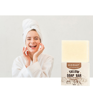 <span class=keywords><strong>Savon</strong></span> de suif OEM ODM hydratant, nettoyant, blanchissant et doux pour la peau, à base de suif de bœuf - Product Image 5