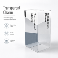 Boîtes en plastique transparentes personnalisées, réutilisables, fabriquées par des fabricants, écologiques, multi-tailles, en matériaux recyclés, emballages en PVC