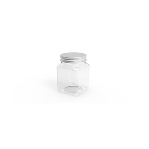 Factory Directly Wholesale Supply PET Jars round plastic bottle Snack Food bottles for sale With Round Cap