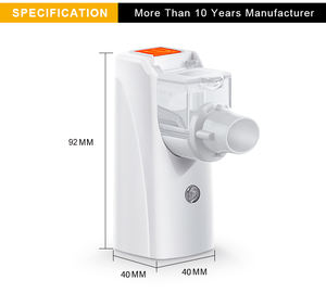 Mesin <span class=keywords><strong>nebulizer</strong></span> ultrasonik jala portabel sunyi, pelat <span class=keywords><strong>nebulizer</strong></span> dapat diganti - Product Image 5