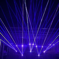Lumière laser de scène miniature 3D RVB pleine couleur 3W DMX pour mariage