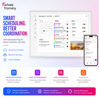 Afficheur de calendrier numérique pour maison intelligente avec application Whale Framely, synchronisation du calendrier, liste de tâches, planificateur de repas, fournisseur OEM/ODM, calendrier intelligent