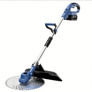 Cortadora de Césped Inalámbrica Industrial para Bricolaje, 21V, Batería de Iones de Litio de 3.0Ah, Bordeadora de Césped, 3 Tipos de Cuchillas de Corte, Altura Ajustable, 1800W - Product Image 1