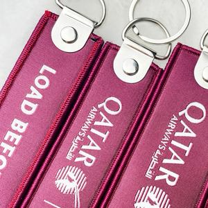 Personalisierter, Doppelseitig Gewebter Schlüsselanhänger und Jet-Tag als Werbeartikel & Karabiner für Auto, Tasche, Gepäck & den Heimgebrauch - Product Image 2