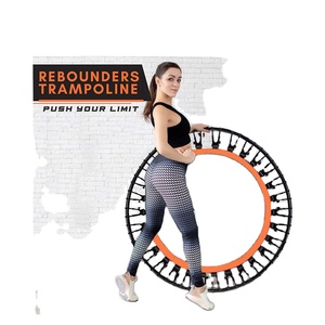 <span class=keywords><strong>Mini</strong></span> Trampolín Portátil Zoshine con Bandas Elásticas <span class=keywords><strong>de</strong></span> Resistencia, Salto Seguro y Silencioso para Ejercicio y Entrenamiento <span class=keywords><strong>de</strong></span> Fuerza - Product Image 3