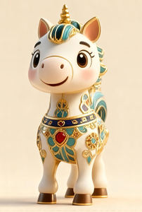 ม้าน้อยที่สุดสร้างสรรค์มรดกทางวัฒนธรรมที่จับต้องไม่ได้ - Product Image 3