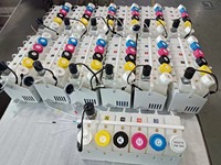 Système d'alimentation de réservoir d'encre continu DTF CISS 1000ml pour tête d'impression Epson Et 8550 Et8550 Xp 15000 R1900 R1390 R3000 Xp 600 Dx9