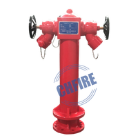 Bouche d'incendie en fonte BS750 industrielle DN100 pour système de lutte contre l'incendie
