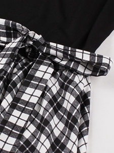 Đầm dự tiệc thanh lịch, phong cách thường ngày cho mùa xuân và mùa hè, in họa tiết gợi cảm, kèm áo khoác dây đeo, áo ngắn ôm sát, họa tiết trơn - Product Image 3