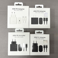 Vente flash - Adaptateur de chargeur super rapide 45W PD - Type C PD - Charge rapide pour Samsung S24 S25 S26 S23 ultra - EU/US/UK