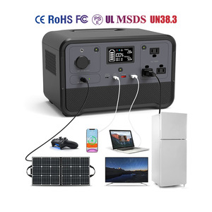 Générateur solaire portable 500/700/1000/1500/3000/5000W, station d'alimentation Lifepo4 avec panneau solaire pour le stockage d'énergie domestique et le camping - Product Image 3