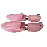 Horma Ajustable para Zapatos de Hombre, Fabricada en Madera de Cedro Rojo Aromático Americano LM043