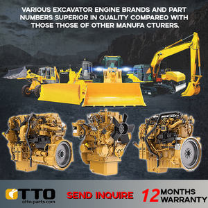 OTTO NEW Diesel 3064 3066 C4.2 C4.4 C6.4 C6.6 C7.1 C-9 C9 C9.3 C13 C15 C18 Ensemble moteur complet pour excavatrice - Product Image 5
