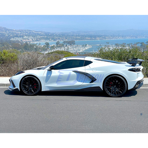 Faldones Laterales de Fibra de Carbono Estilo Stingray 5VM para Chevrolet Corvette C8 Stingray Z51 2020-2026 - Product Image 2
