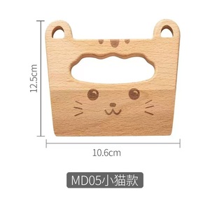 Wooden Fruit Slicer For Kids Banana Cutter <b>Kitchen</b> Toy Tool Age 2 4 Years Unisex Modern Simple Design - Product Image 3