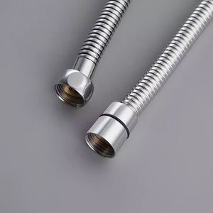 Tieba Tuyau d'extension de <span class=keywords><strong>robinet</strong></span> de douche moderne et <span class=keywords><strong>flexible</strong></span> en acier inoxydable pour douchette et chauffe-eau, installation facile, garantie 1 an - Product Image 3