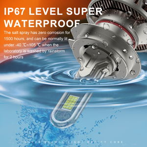 Accessoires Auto PEL <span class=keywords><strong>K2</strong></span> 140W 70000LM H7 H4 H1 H3 9005 H8 LED feux de voiture phares pour voiture - Product Image 6