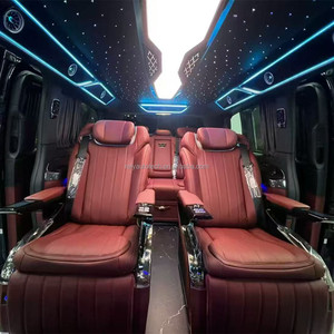 مقعد سيارة فاخر معدل بتصميم جديد، مقعد كابتن مايباخ مع مسند ذراع قابل للتعديل لسيارات في كلاس وفيتو وميتريس W447 وسبرينتر فان وسيارات الدفع الرباعي - Product Image 2