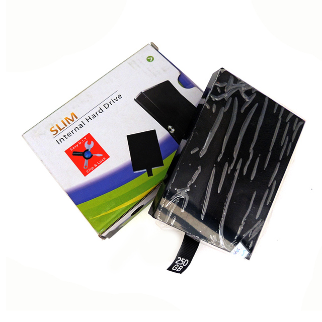Replacement Internal Hard Drive for Xbox360 Slim Hard Disk Drive 500GB 250GB 320GB Xboxes HDD Box Case