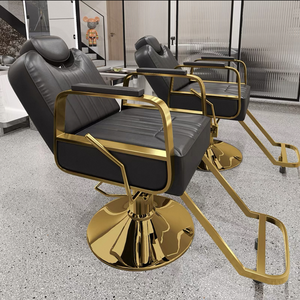 Silla de Barbero Reclinable de Cuero Sintético de Alta Calidad en Oferta, con Diseño Moderno y Entrega Rápida para Salón de Belleza - Product Image 2