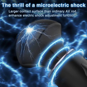 Vente en gros Silicone Mini Vibrateur Magique Point G Choc Électrique Sex Toys <span class=keywords><strong>Av</strong></span> Baguette Masseur Masturbation pour Femmes - Product Image 3
