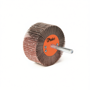 Ttake Corundum Abrasive Cloth Flap <b>Wheel</b> 80x50 Mm 6 Mm Shank For <b>Grinding</b> - Product Image 2