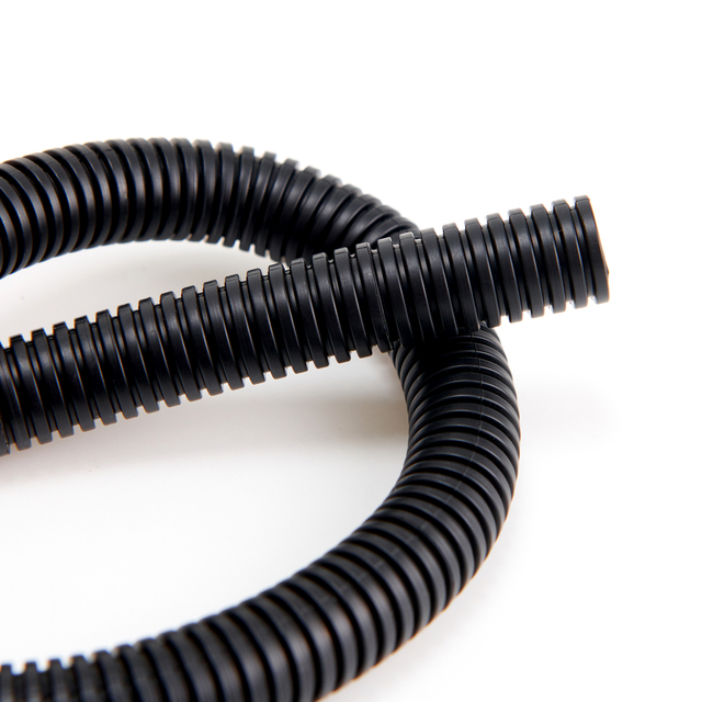 Dual Wall Automotive Insulation Flexible Corrugated Conduit Non Split Flexible Conduit for Cars Made of PP and PA Material