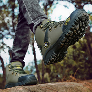 Scarpe da Trekking <span class=keywords><strong>Uomo</strong></span> Stivali Outdoor Impermeabili Invernali a Collo Alto Sneakers da Alpinismo Scarponi da Caccia Scarpe da Ginnastica in PU per <span class=keywords><strong>Uomo</strong></span> Adulto 587 - Product Image 6