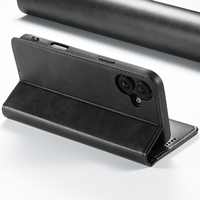 SUTENI untuk iPhone 18 Pro Max Casing Ponsel Tempat Kartu Magnet Penutup Lipat Dompet Kulit Imitasi 17 16 Plus 15 Pro 14 13 12