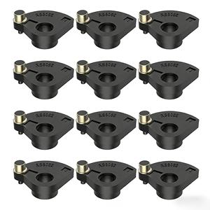 12 pack 90626568 RS9062 Lawn Mower Parts <b>Trimmer</b> Lever Assembly Replacement 23.6x8.3mm For <b>Black</b> Decker LSTE520 LSTE523 LSTE525 - Product Image 1