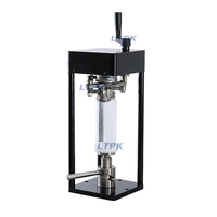 Machine manuelle de scellage de canettes avec engrenage central, facile à utiliser pour les canettes de 55 mm (boissons lactées, thé, café, jus, boissons gazeuses)