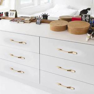 Cabinet Door Handles Zinc Alloy Bar Minimalist Style Durable Furniture Handle - Product Image 3