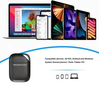 Bloqueador de Micrófono Inalámbrico Portátil, Personalizado, Anti-Hacker, Diseño Flexible para IOS/Android