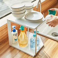 Étagère à casseroles en métal non pliable, multifonctionnelle, écologique, à 5 niveaux, pour comptoirs de cuisine, armoires, rangement de casseroles et poêles