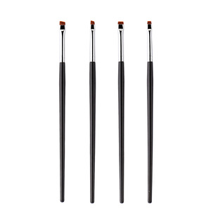 Pincel profesional para delineador de ojos con punta <span class=keywords><strong>biselada</strong></span>, cabezal plano y hoja delgada, pincel de maquillaje portátil para cejas - Product Image 1