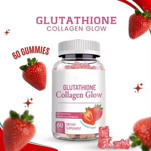 Fornitura di fabbrica OEM collagene glutatione caldo Gummies sbiancamento della pelle glutatione glutatione Gummie di collagene - Product Image 4