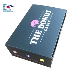 Custom Printing bakery Donuts take away paper box