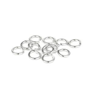 Anillos de <span class=keywords><strong>Salto</strong></span> y Anillos Divididos de Latón Chapado en Oro de 24K y Plata Real al por Mayor para Accesorios de Fabricación de Joyas, Pendientes y Collares - Product Image 4