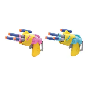 DIY Building Blocks Toy 126PCS W62 Pistol Plastic Bullets Gun Simulation Model Assembly Handgun Boys Educational Toys Gift
