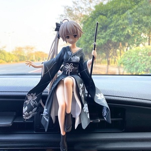 Figurine d'anime Cartoon Kawaiii Yosuga No Sora Kasugano Sora Sitting Position <span class=keywords><strong>Action</strong></span> Figure Kits d'intérieur pour <span class=keywords><strong>voiture</strong></span> en plastique - Product Image 3