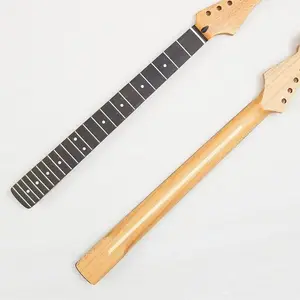 החלפת צוואר 22 Frets מהגוני צוואר Rosewood Fretboard ST סגנון גיטרה צוואר