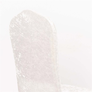 ผ้าคลุมเก้าอี้งานแต่งงานผ้ากำมะหยี่บดหรูหราและไร้กาลเวลาดีไซน์โพลีเอสเตอร์ขายส่ง - Product Image 5