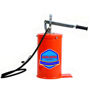 उच्च दबाव मैनुअल चिकनाई ग्रीस पंप 16L हाथ से संचालित ग्रीस बाल्टी पंप - Product Image 1