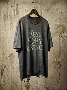 เสื้อยืดสตรีทแวร์พิมพ์ลายตามสั่ง หนัก 300 กรัม ผ้าฝ้าย 100% ทรงโอเวอร์ไซส์ ทรงบ็อกซี่ พิมพ์ลายกราฟิกด้วยเทคนิค DTG ล้างสีแบบแอซิดวอช ลายการ์ตูน - Product Image 3