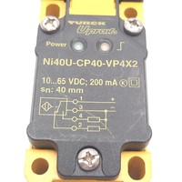 Sensor de Proximidad Inductivo Plc Ni40u-cp40-vp4x2, 40 mm, 10-65 V CC, 200 mA, PNP, con Garantía