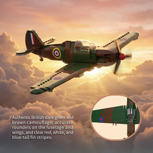 Nuevo Juguete de Bloques de Construcción Chinos de Plástico de Piezas Pequeñas, Kit de Ensamblaje de Avión de 40 Piezas para Niños, 66013 Hurricane - Product Image 5
