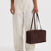 Sacs Bowler Personnalisés, Sacs à Bandoulière Polyvalents Grande Capacité avec Longue Bandoulière, Sacs Cabas en Nylon, Sacs Hobo pour Voyage