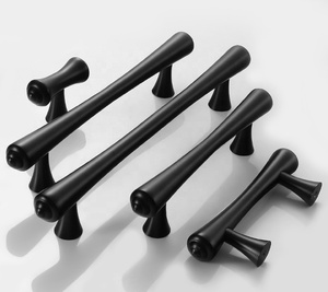 Oferta Especial: Tiradores de Latón Negro Mate para Gabinetes de Cocina y Cajones - Product Image 4