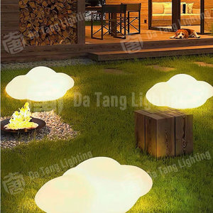Luz Decorativa en Forma de Nube para Decoración de Festivales al Aire Libre, Iluminación de Paisaje para Navidad y Halloween con Iluminación LED Suave - Product Image 4